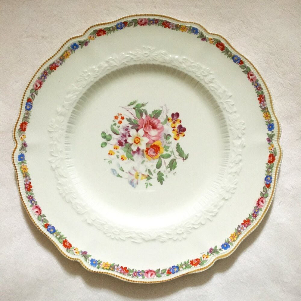 Vintage Old Staffordshire Johnson Bros England MARLOW Dinner Plate #5